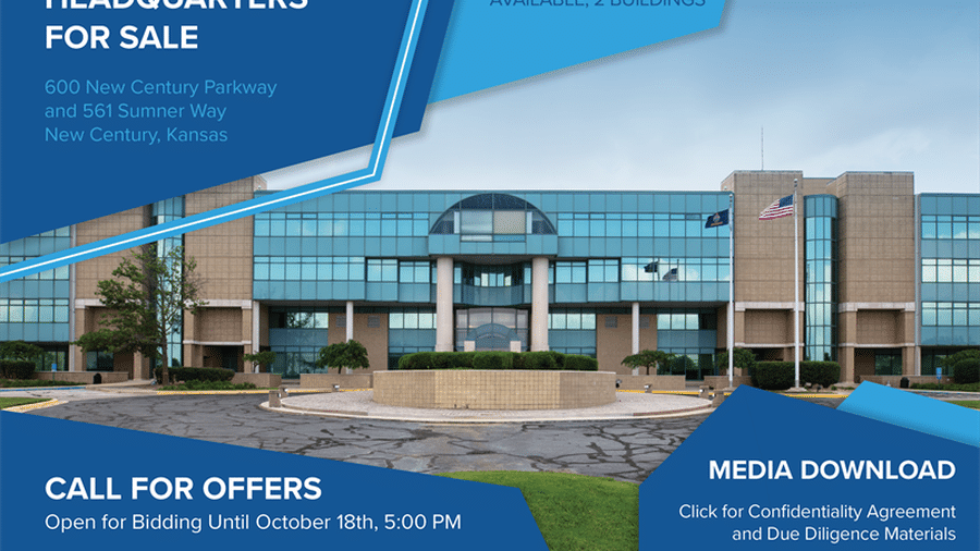 Call for Offers 600 New Century Pkwy & 561 Sumner Way Kansas City